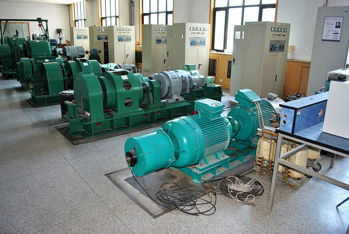 天山某热电厂使用我厂的YKK高压电机提供动力